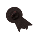 Broșă metalică amuzantă cu inscripția Nu mi-am dat demisia azi 3,6 x 2 cm pin smaltat galben-roșu accesoriu pentru rucsac îmbrăcăminte 2