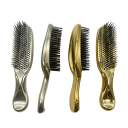 Brosse à cheveux premium Brosse de massage pour shampooing Peigne démêlant en plastique Couleurs miroir Démêlage doux contre la casse des cheveux 1