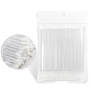 Brosse à cils jetables Ensemble de micro-brosses pour l'application de cils artificiels Applicateur pour l'extension de cils 100 pcs 1