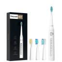 Brosse à dents électrique sonique USB rechargeable Étanche IPX7 Brosse à dents électronique Têtes de rechange pour adultes Charge rapide Ergonomique 1