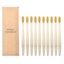 Brosse à dents en bambou 10 pcs 11