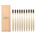 Brosse à dents en bambou 10 pcs 9