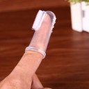 Brosse à dents en silicone avec étui pour chiens et chats 4