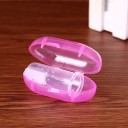 Brosse à dents en silicone avec étui pour chiens et chats 6