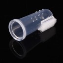 Brosse à dents en silicone avec étui pour chiens et chats 10