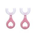 Brosse à dents pour enfants en forme de U 2-6 ans 2 pcs 1