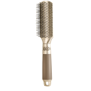 Brosse de massage pour cheveux pour femmes 24,5 x 4,3 cm Brosse ovale avec tête en nylon Dents rondes Poignée antidérapante Facile à nettoyer 1
