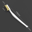 Brosse de nettoyage 176 × 8 × 20 mm avec des poils en cuivre pour buses d'imprimantes 3D Élimination des résidus de filament dégraissage et entretien 4