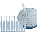 Brosse de nettoyage de pommeau de douche 10 pcs 2