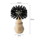 Brosse de nettoyage de porte-filtre 49–54 mm Brosse universelle pour machine à café Élimine les résidus de café Nettoyage du porte-filtre et du tamis Accessoires de barista 3