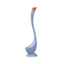 Brosse de toilette avec support en forme de cygne longue poignée hauteur 45 cm largeur 14 cm poils denses brosse pour nettoyage des toilettes salle de bain 3
