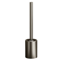 Brosse de WC avec support en aluminium support longueur totale 35 cm support 12 × 9 cm brosse de toilette accessoire de salle de bain pour WC 1