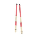 Brosse di bambù per batteria 40 cm 1 paio bacchette per batteristi di alta qualità per jazz batteria acustica ed elettronica vari colori 12