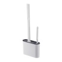 Brosse en silicone avec brosse pour WC 5