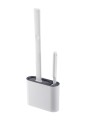 Brosse en silicone avec brosse pour WC 1