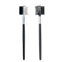 Brosse et peigne à yeux réversibles pour chiens 14,7 cm Poignée en plastique Tube en aluminium Soin délicat du pelage et des impuretés autour des yeux 1