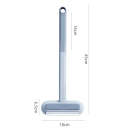 Brosse multifonctionnelle pour poils d'animaux de compagnie 45x18 cm Longue poignée 3 en 1 Rouleau pliable Nettoyage des tapis, canapés, fenêtres 6