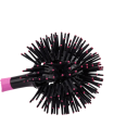 Brosse ronde 3D pour cheveux 21 x 8,5 cm Brosse de salon résistante à la chaleur pour démêler et sécher les cheveux soin professionnel 2