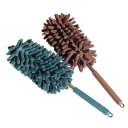 Brosse télescopique à poussière 26–80 cm Balai à poussière extensible avec poignée flexible pour voiture et maison Attrape-toiles d'araignée et acariens Différentes couleurs 4