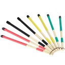 Brosses en bambou pour tambours 40 cm 1 paire de baguettes de batterie de haute qualité pour jazz, batterie acoustique et électronique 11