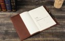 Brown Leather Notebook Case B5 270 x 193 mm Cover for Notebook Diary with Pen Loop 8
