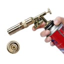 Bruciatore a gas portatile fino a 1300 °C Bruciatore da cucina a fiamma Butano accendino Cottura Grigliatura Fai da te saldatura 3