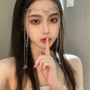 Bruidsdiadeem met kettingen Handgemaakt kristallen hoofdsieraad Tiara met stenen Lange hangers haaraccessoire 5