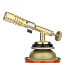 Brûleur à souder 11x1,5 cm Brûleur à gaz en laiton haute température avec adaptateur pour bouteille de gaz Soudage Travaux manuels Assemblages métalliques 3