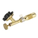 Brûleur à souder 11x1,5 cm Brûleur à gaz en laiton haute température avec adaptateur pour bouteille de gaz Soudage Travaux manuels Assemblages 2