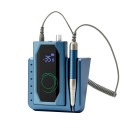 Bruska na nehty 0 až 40000 ot./min s bezkartáčovým motorem a výdrží 12 hodin 15,5 x 7,2 x 4,2 cm ABS s displejem a USB-C nabíjením 2