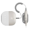 Bruska na nehty 30 W s otáčkami až 35000 ot./min 12,6 x 12,1 x 3,85 cm hliník a nerezová ocel s LED displejem a 4 nástavci na manikúru 1