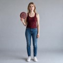 Brusné papiere 125 mm na suchý zips 10 ks Zrnitost 800 S 8 otvorov Oxid hlinitý Červenohnedé Pre excentrickú brúsku Na drevo aj kov 6