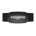 Brust-Herzfrequenzsensor Magene H303 Bluetooth ANT+ IP67 LED-Anzeige Akkulaufzeit 1000 h 62,3 x 35,1 x 11,5 mm 1