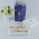 Bryllup champagneglas 2 stk. 4