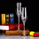 Bryllup champagneglas 2 stk. 2