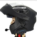 BT12 Interkom motocyklowy z miękkim mikrofonem Bluetooth 5.0 IP67 15h Muzyka Automatyczne odbieranie połączeń do kasków integralnych 3