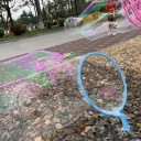 Bubble Blowing Toy Set 6 Pieces with Various Shapes for Outdoor Children's Fun Colourful 10