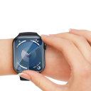 Bubblenestävät hydrogelifoliot 5 kpl Apple Watch 7 41 mm HD ultrakevyt suojakalvo näyttöön joustava pehmeä suojus 2