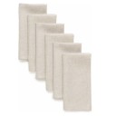 Bucăți de pânză din in 12 buc 40 x 40 cm 100% in Servetele mari din textile pentru servire Reutilizabile servetele din material textil 2