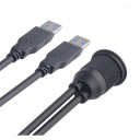 Buchse 2x USB mit Kabel A2883 3