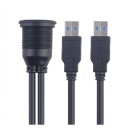 Buchse 2x USB mit Kabel A2883 4