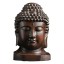 Buddha decorativ din mahon 1