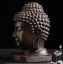 Buddha decorativ din mahon 6