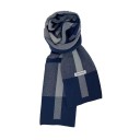 Bufanda de cuadros para hombre 180 cm Accesorio cálido y suave para el invierno Bufanda elegante para hombre de poliéster y acrílico 5