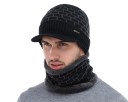 Bufanda de invierno para hombre + calentador de cuello 2