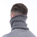 Bufanda de invierno para hombre con piel. 2