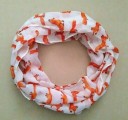 Bufanda de invierno para niña con estampado de zorro J3142 2