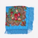 Bufanda de mujer con flores J3277 23