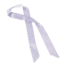 Bufanda de mujer retro con lunares 4 × 100 cm Accesorio multifuncional estrecho largo delgado para la cabeza Diadema para el cabello Adorno de bolso 3