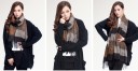 Bufanda elegante para mujer J504 4
